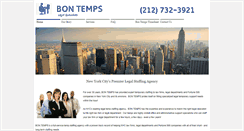 Desktop Screenshot of bontempsny.com